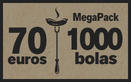 1000 bolas barbacoa