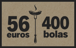400 bolas barbacoa