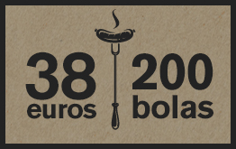 200 bolas barbacoa