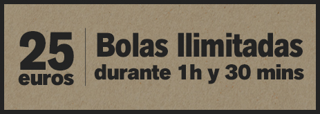 Bolas ilimitadas durante hora y media